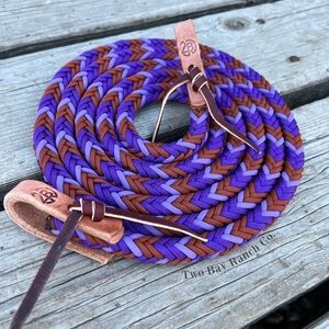 Paracord horse riding reins, 8ft, New